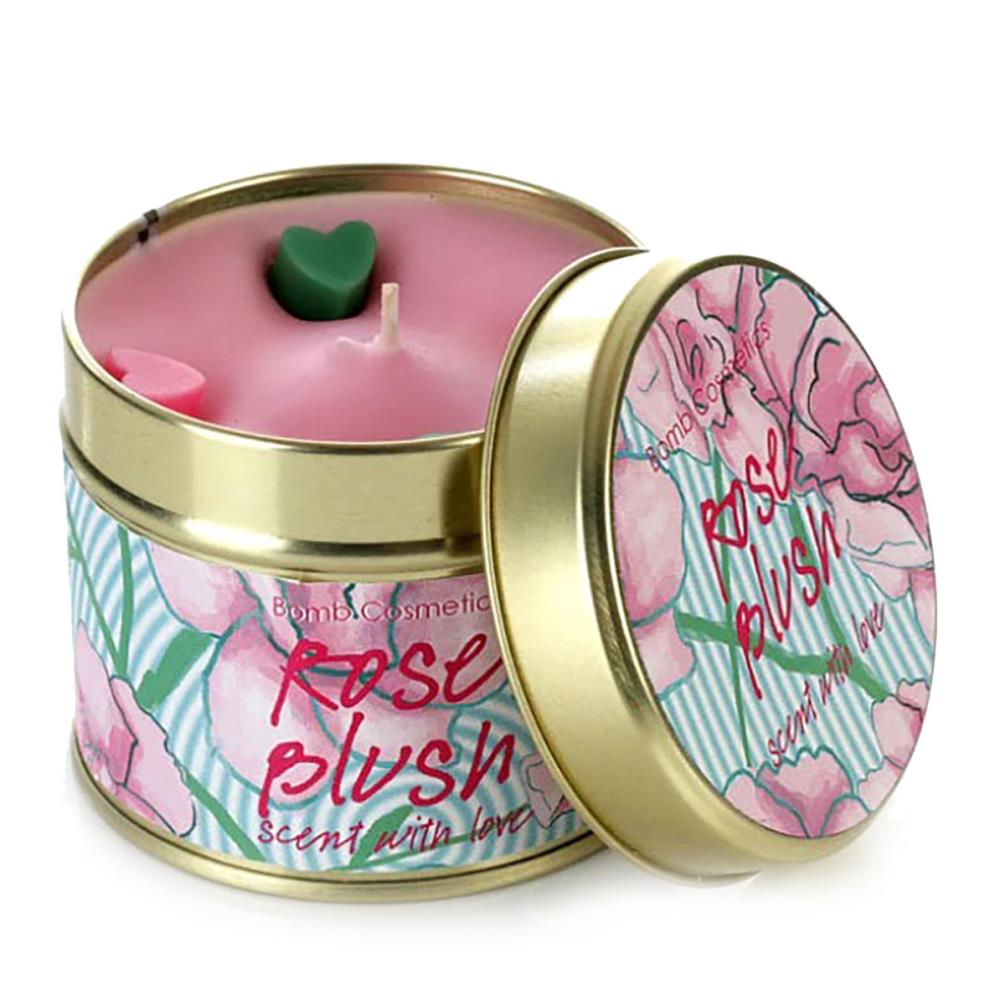 Bomb Cosmetics Rose Blush Tin Candle £9.67